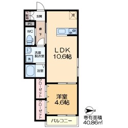 クリプトンの物件間取画像